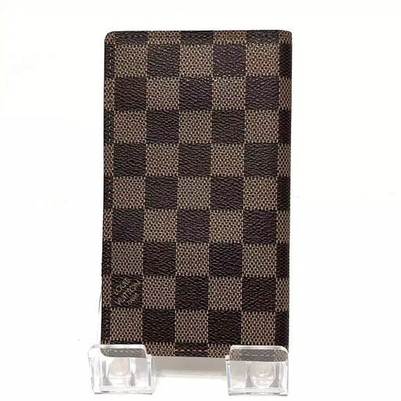 100% Authentic LOUIS VUITTON Agenda Poshe Ebene Damier Agenda - Picture 2 of 4